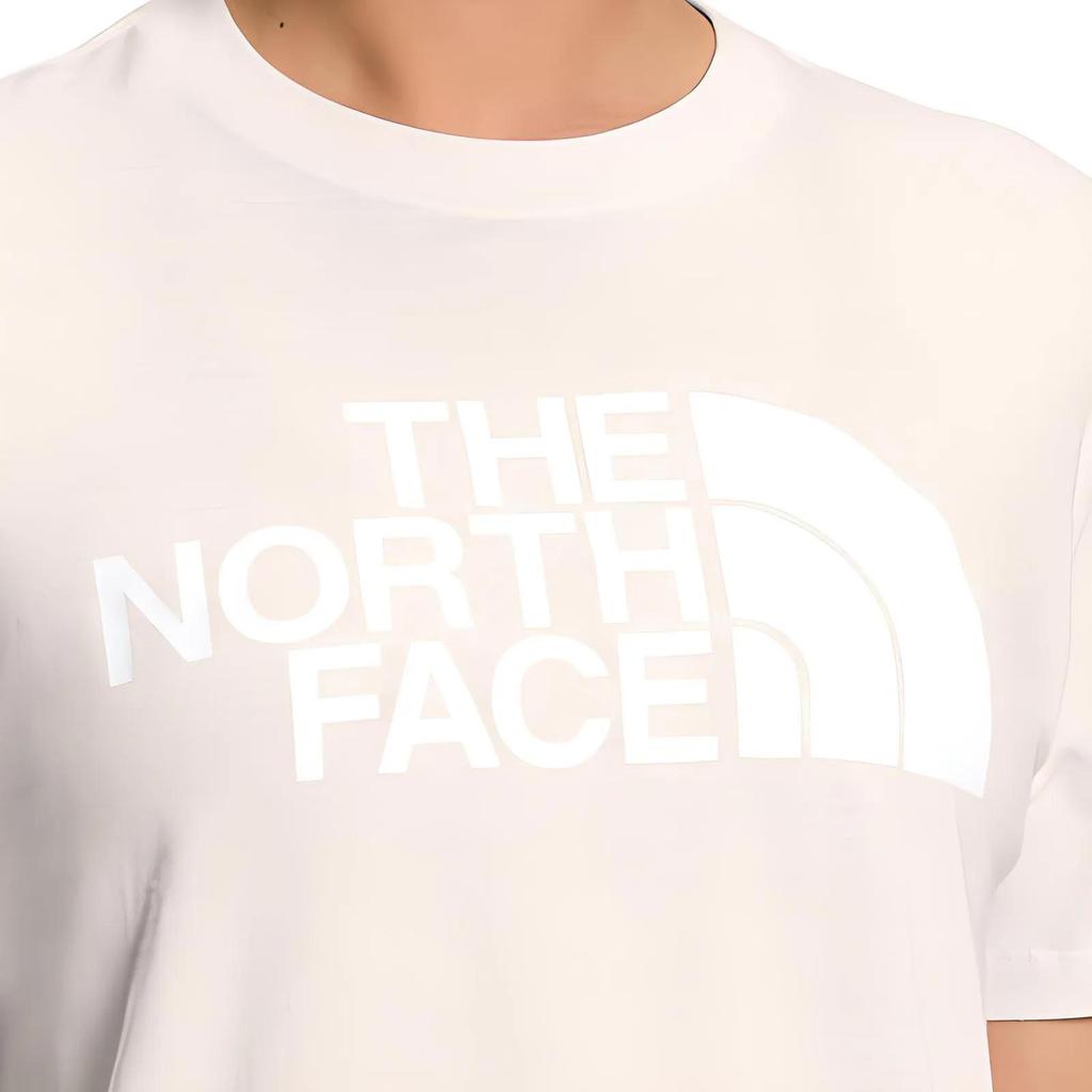 THE NORTH FACE T-Shirts Women's White Crew Neck Moderate Straight Fit (Unisex) T-Shirts NF0A81V9 5E3