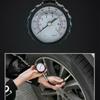 0-100PSI Range Tire Pressure Gauge Long Tube Pressure Meter Tyre Air Tester  Motorcycle Tire