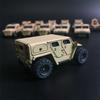 Литье под давлением 1:Масштаб 64 Сплав MATV Mine-Resistant Anti-Ambush Armored Vehicle Боевая машина Детская игрушечная машинка Украшение Сувенир