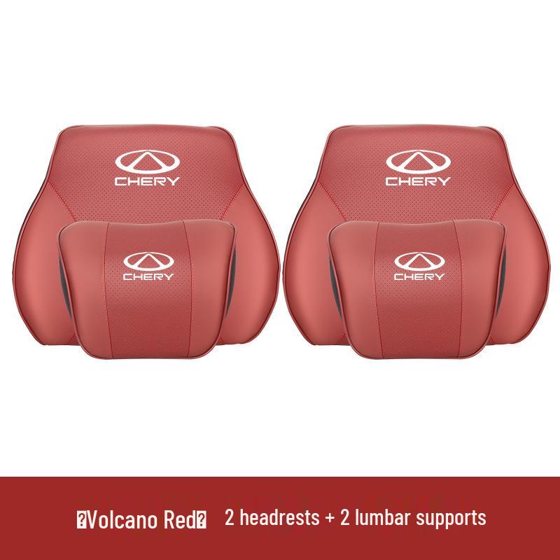 Chery Car Neck Support Pillow: Compatible with Little Ant QQ, Ice Cream Arrizo 5, Tiggo 8 Headrest