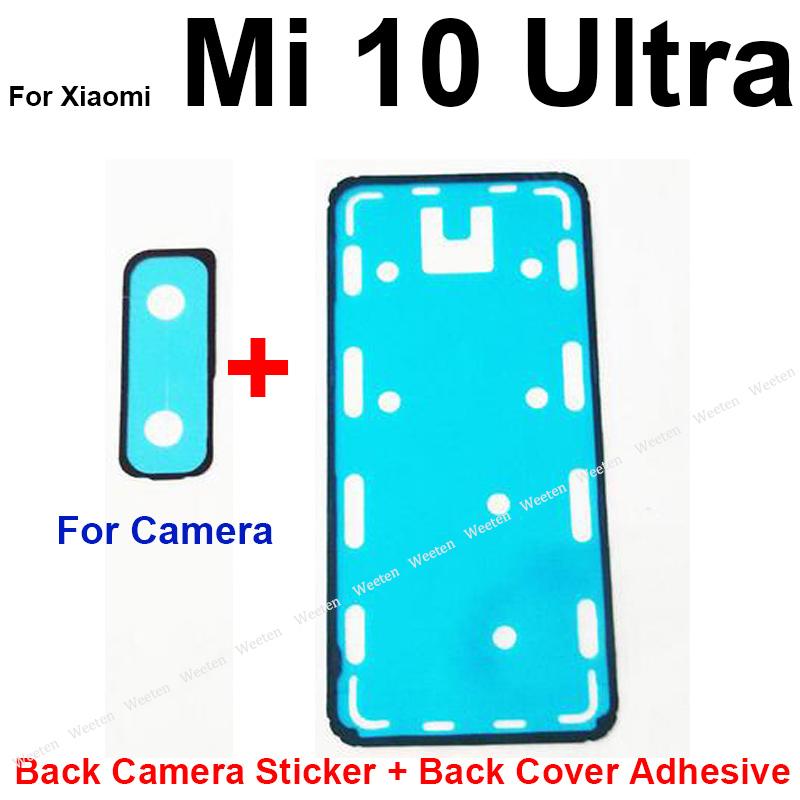 Back Battery Housing Cover Adhesive Sticker & Rear Camera Glue For Xiaomi Mi 10/10 Pro/Mi 10 Lite/Mi 10 Ultra/Mi 10s/Mi 10T Tape