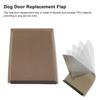 Soft Flexible TPU Pet Door Flap TPU Made Dog Entry Door Panel  Home Pet Entry