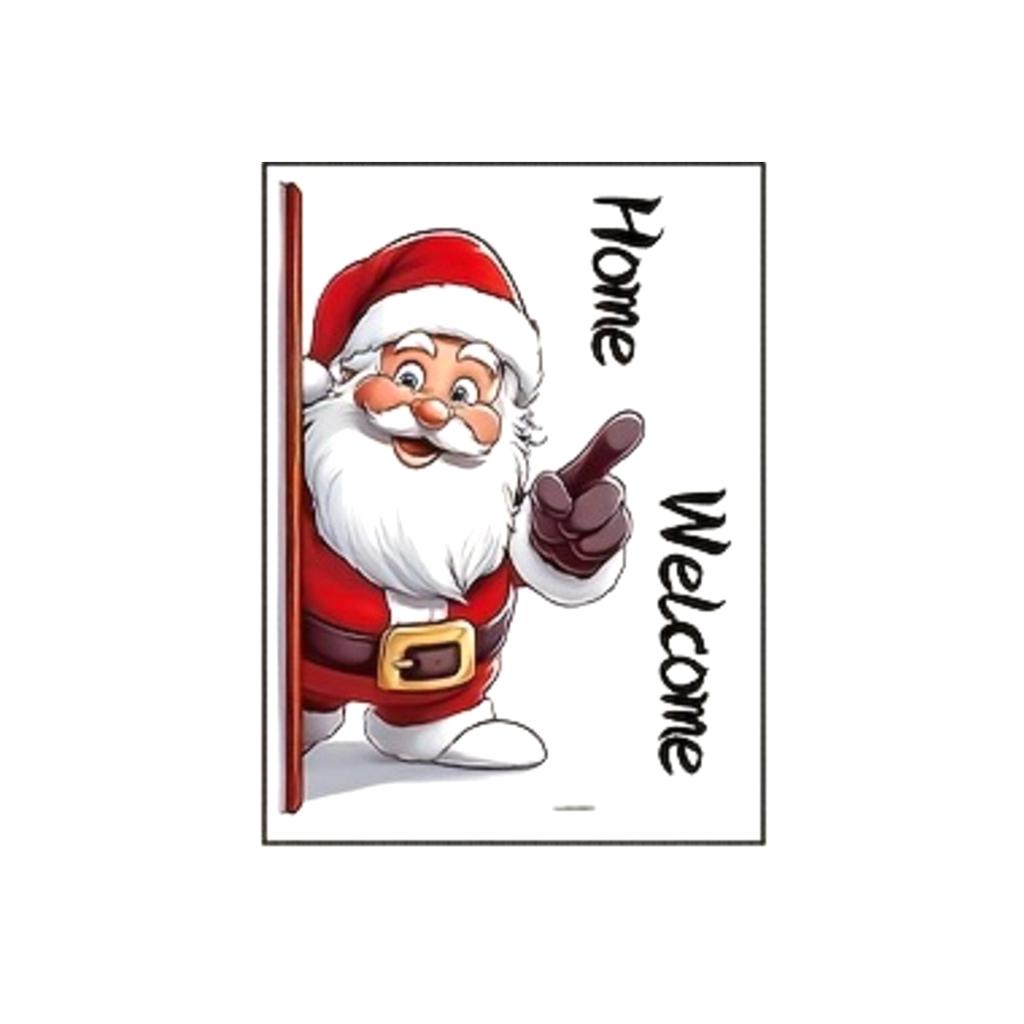 Добро пожаловать домой Наклейки на стену Рождественские наклейки на стену Настенные наклейки Рождественские украшения для стен Рождественское искусство для детской спальни Игровой комнаты Декор