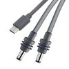 10FT 18AWG Cable Type C and DC Plug To DC Multipurpose Water Proof Cord for Mini Dish Antenna 65W+ P