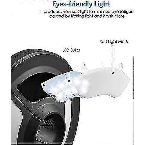 Patio Umbrella Light 36 LEDs Rechargeable Warm White with Dual Brightness Modes for Outdoor Camping and BBQ