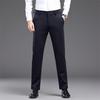 Yiliteng Men's Casual Wrinkle-Resistant Straight-Fit Pants YTMMC6005