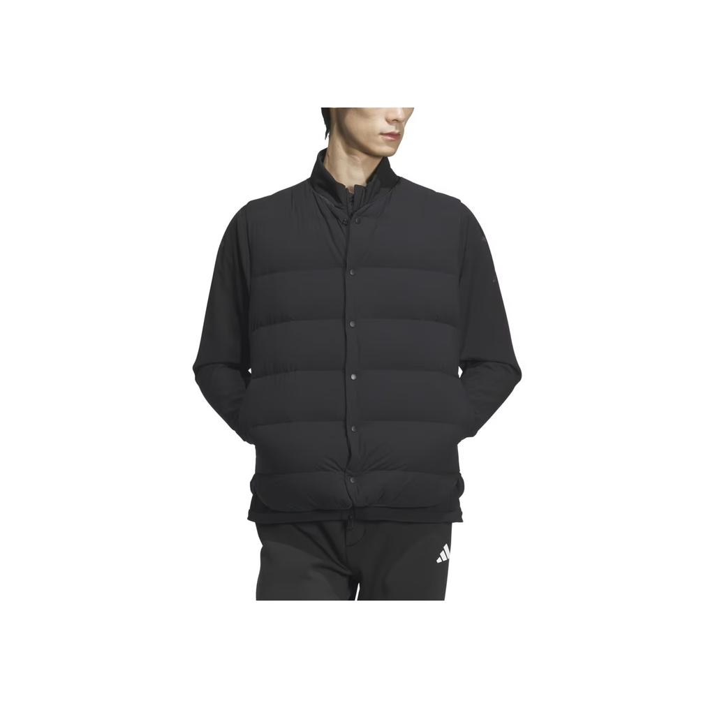 adidas FG 3-Way Solid Color Влагоотводящая теплая куртка на молнии Мужские куртки Черный IM7312