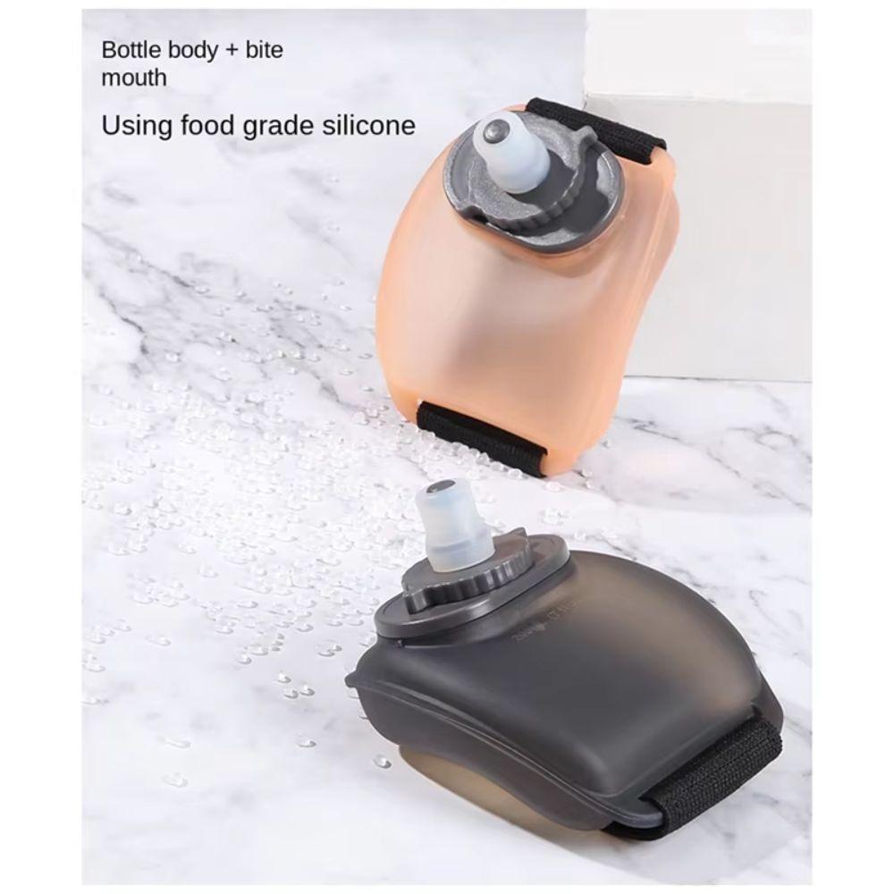 Mini Portable Water Cup Soft Sticker Paste Wrist Water Cup Wrist Water Bottle Running