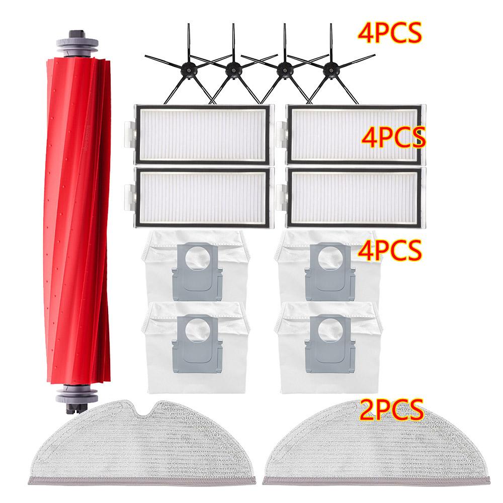 Основная боковая щетка HEPA-фильтр для Xiaomi Roborock Q7 Max/Max+/T8, запасные части для пылесоса, крышка, тряпка для швабры