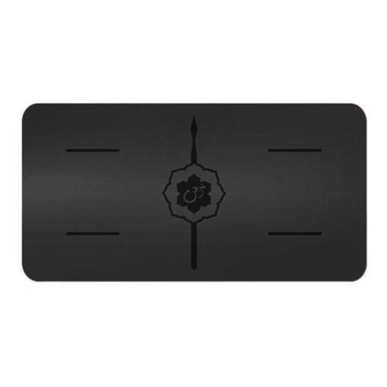 Коврик для фитнеса в тренажерном зале Экологичный Стабильный опорный износоустойчивый Коврик для фитнеса в тренажерном зале Коврик для фитнеса в помещении Спортивный коврик для йоги Наколенник для йоги