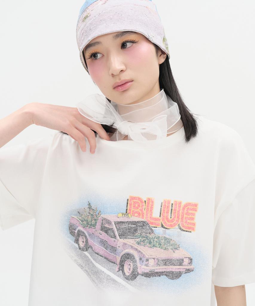 Топ Taibseobiseu Blue Ride [Белый]