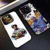 Чехол для телефона K.Dot-K-Kendrick L-Lamar Для iPhone 16 17 15 14 12 13 Pro Max Черный Цвет Ударопрочный Чехол
