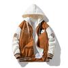 Spring and Autumn New Hong Kong Style Casual Baseball Jacket Men's Handsome Trend Loose Coat Men's and Women's Same