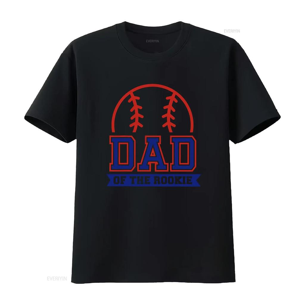 Dad of Rookie 1st Birthday Baseball Theme Matching Party T Shirt Themed the Year Supporter vintage Washed Comfortable Slightly