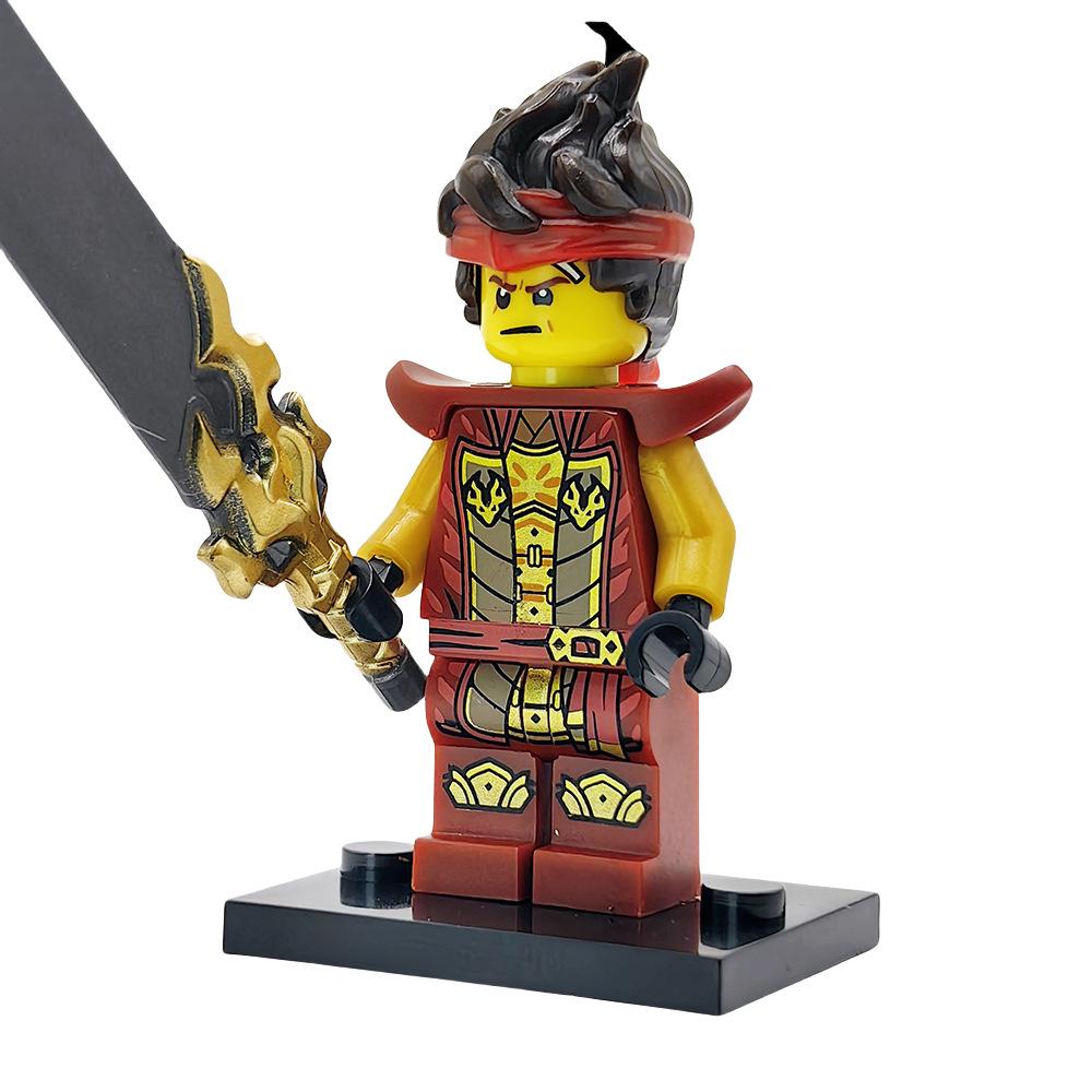 Конструктор фигурка Cross Ninja S19: Костюм Драконьей Брони с 9 Стилями - Конструктор для Мальчиков
