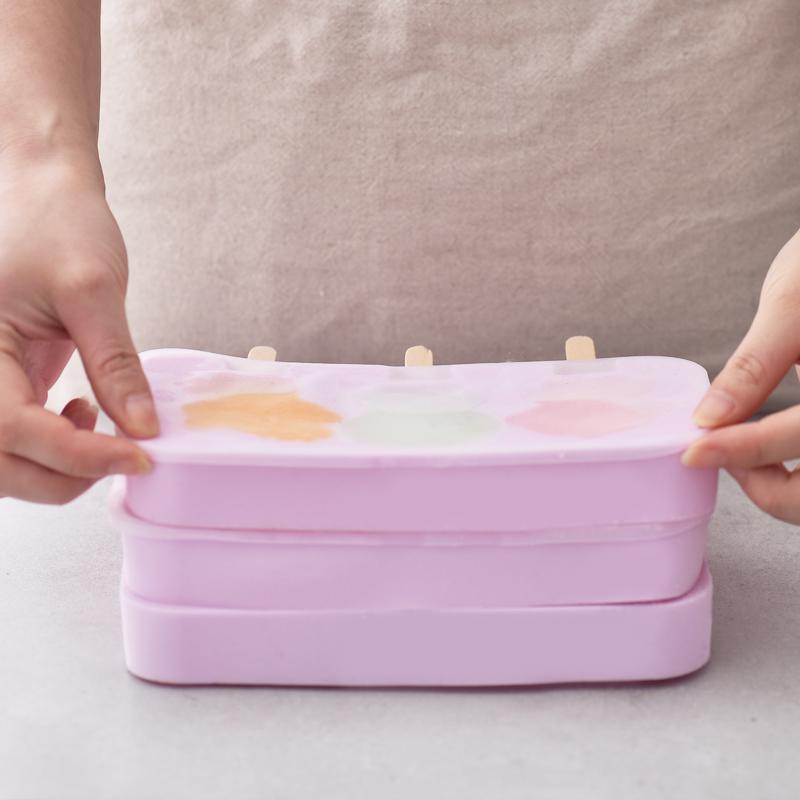 Силиконовая форма для эскимо и сырных палочек DIY - Форма для мороженого и кубиков льда для детей