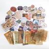 60pcs/Vintage Stationery Stickers Aesthetic Junk Journal Paper Diary Scrapbook Junk Journal Accessories Art Supplies Sticker