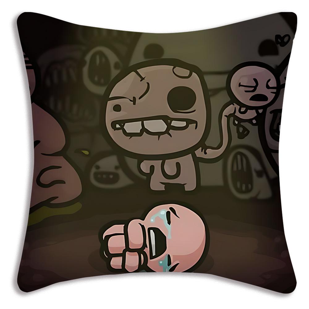 Мультяшные Наволочки The Binding of Isaac Мультяшные Декоративные Подушки для Дивана Домашние Двусторонние Короткий Плюш Милый Чехол для Подушки