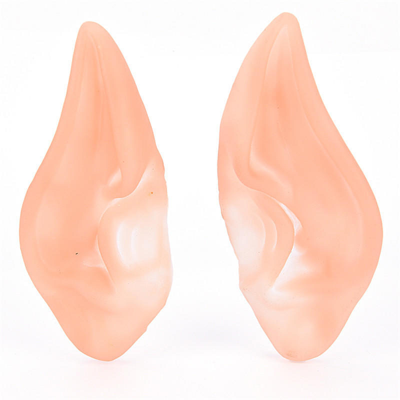Горячий латексный протез фея пикси эльфийское ухо костюм на Хэллоуин косплей сценический реквизит