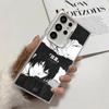 Мягкий чехол для телефона Bungo Stray Dogs Double Black для Samsung Galaxy S24 S25 FE S26 Edge S23 Ultra S22 Plus S21 + Ударопрочный чехол B