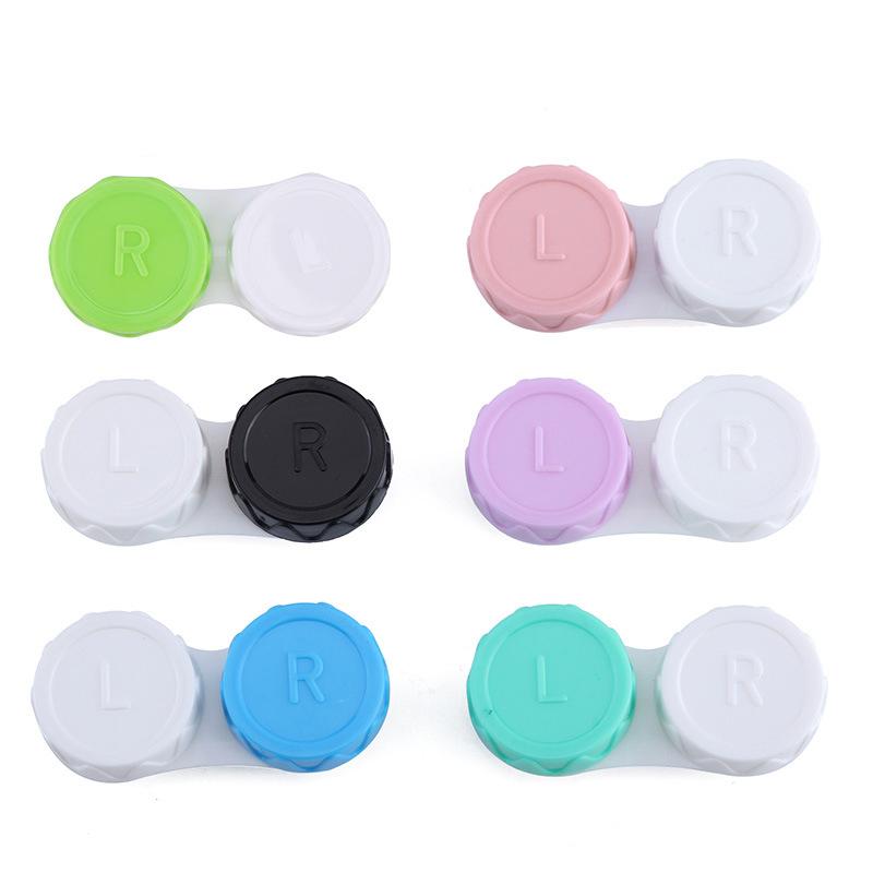 Multicolor Contact Lenses Tweezers and Suction Stick for Special Tool Contact Lens Inserter Remover Mini Cantact Lense Box