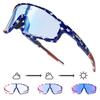 Pochromic Cycling Glasses Cycling Sunglasses Man Bicycle Goggles UV400 Outdoor Bike Eyewear MTB Sports Accessories