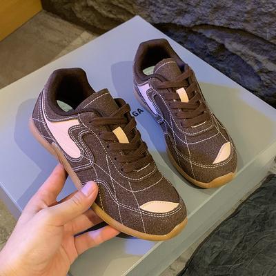 Ретро классические тренировочные кроссовки многоцветные немецкие тренировочные кроссовки женские осенние повседневные кроссовки новые нишевые спортивные плоские кроссовки