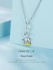 Yinziyun Playful Monkey Sterling Silver Charm Bracelet/Necklace Pendant