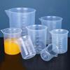 Stackable for Kitchen Laboratory Test Plastic Mixing Cups Graduated Cylinder Beaker Measuring Cup