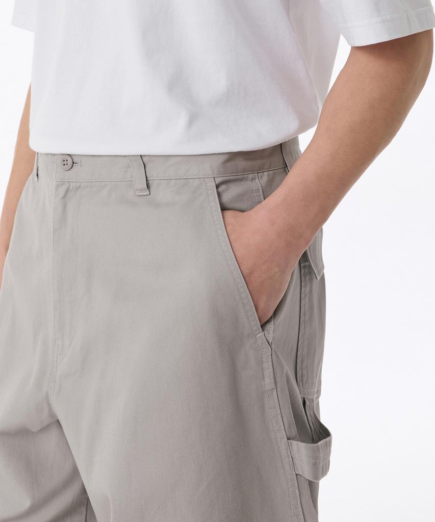MUSINSA STANDARD Multi-Pocket Carpenter Pants [Light Warm Grey]