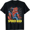 Spider-Man Water Color Art Style Spidey Web Swinging T-Shirt Unisex