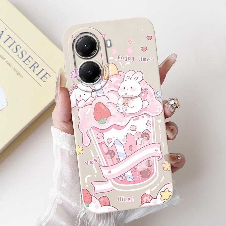 Case for Xiaomi Poco X7 Pro 6.67'' Back Cover Fashion Flower Slim Soft Silicone Funda Xiaomi PocoX7 Pro Shockproof Phone Capa