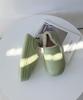 KNOW AS Airy Warm Room Shoes for Outdoor Size M [AS Plus] Shoes, Wear, Mint,