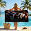 Chucky Fashion Beach Towel: Ideal for Summer Adventures Soft, absorbent and quick drying suitable for swimming and bathing
