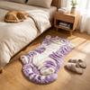 Non-Slip Cat-Shaped Area Rug Anti-fouling Cartoon Carpet Soft Home Decor Carpet  Bedrooms