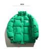 Unisex 2024 Winter Loose Cotton-Padded Jacket - Stand-Up Collar, Plus Size, Trendy Short Coat