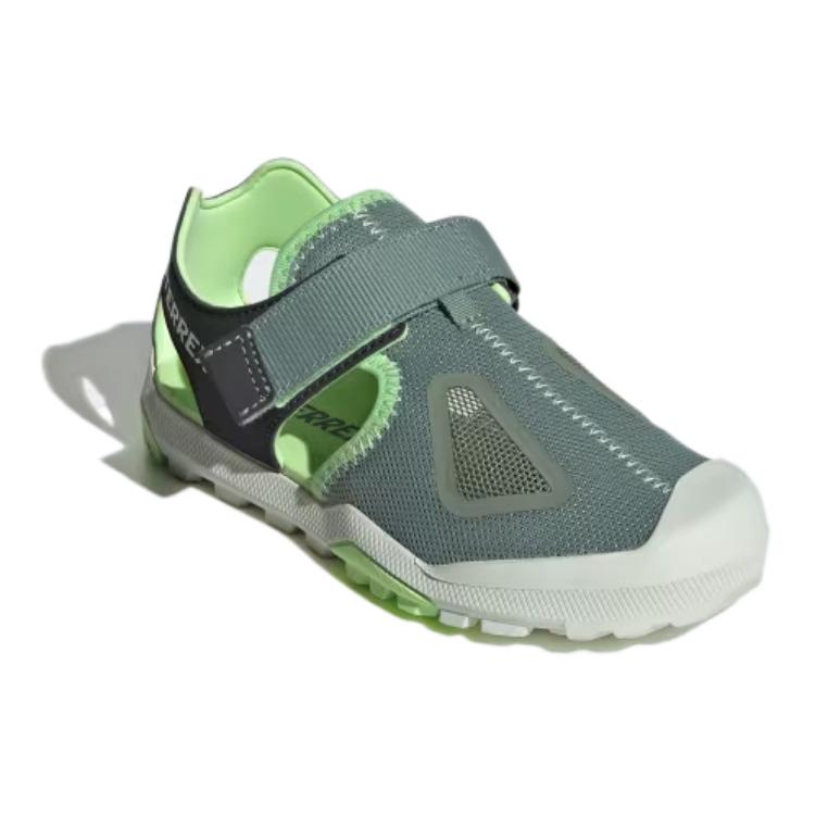 Adidas Terrex Captain Toy 2.0 Comfortable Non-Slip Shock Absorbing Durable Kids Sandals Kids Sandals Green IE5139