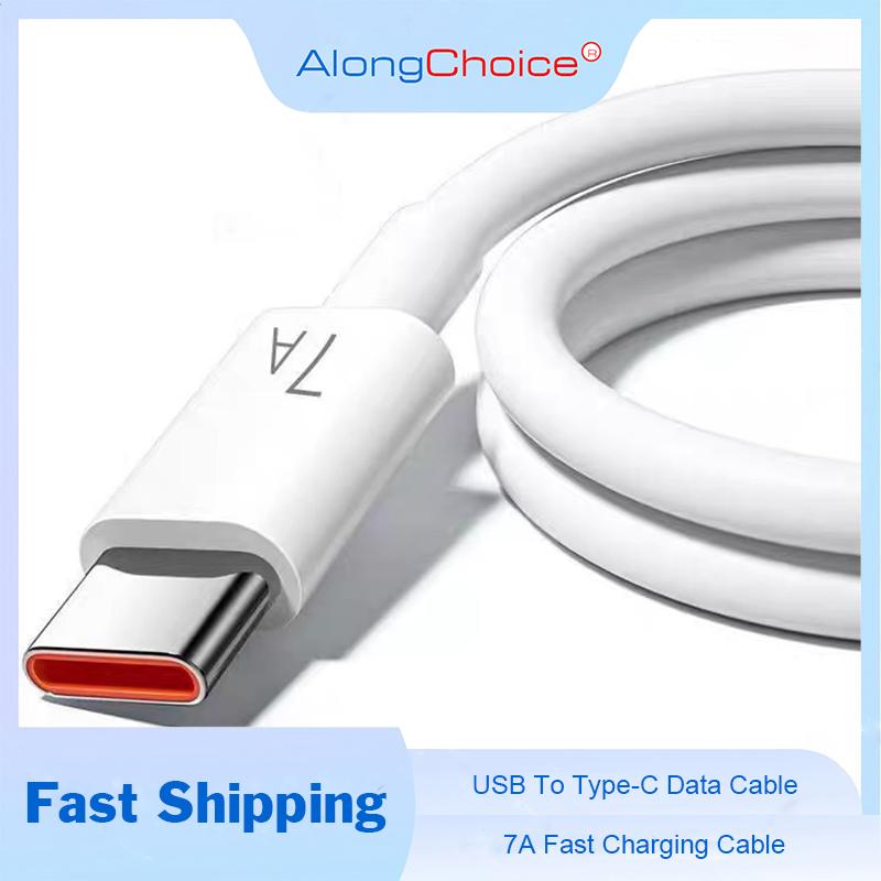 1M 2M Super Charge USB To Type-C кабель для зарядки 100W 7A кабель для быстрой зарядки данных для Huawei Xiaomi Quickly Charger