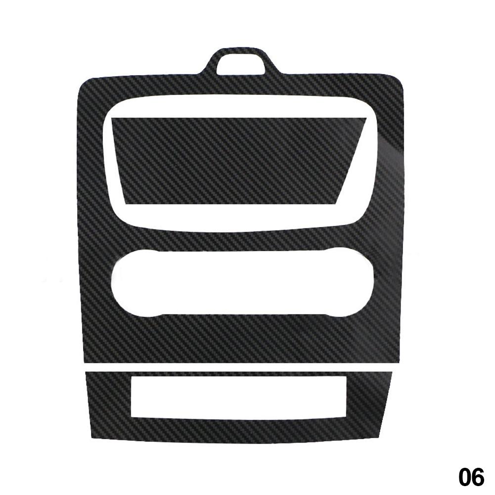 Защитная наклейка на консоль автомобиля из углеродного волокна для Ford Focus 2 MK2 2009 - 2012 Автомобильные аксессуары