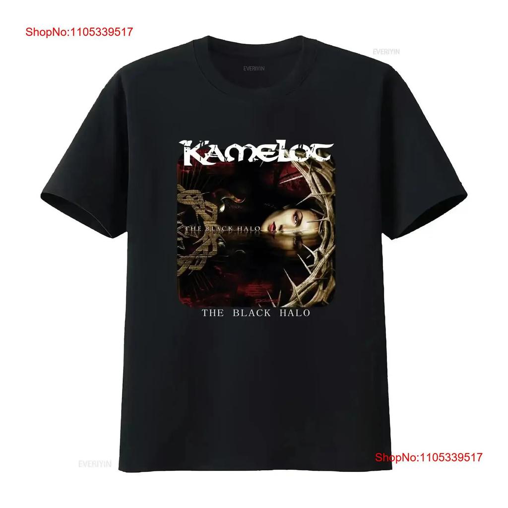 Kamelot Band Black Cotton T shirt S 5XL VN0105 vintage Washed streetwear Versatile designer clo