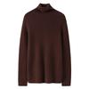 Fanzhen Women's 100% Cashmere Elegant Roll Neck Sweater