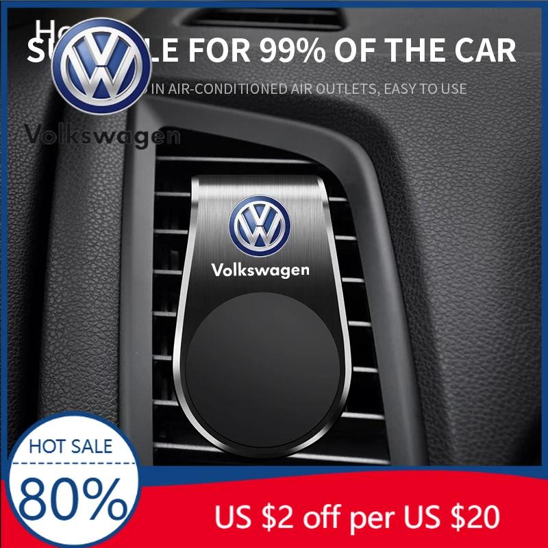 Для Volkswagen VW Магнитный держатель для телефона в машине Подставка для телефона Зажим Автоаксессуары Для Volkswagen Polo Passat B5 B6 B7 T5 Golf 4 5