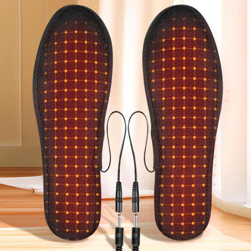 Стельки для обуви с подогревом от USB, электрические стельки с подогревом, моющиеся, перезаряжаемые, грелка для ног, электрические стельки с подогревом для катания на лыжах, пешего туризма