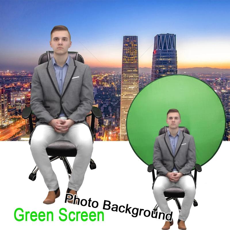 Зеленый экран фото фон фотографии фонов портативный сплошной зеленый фон