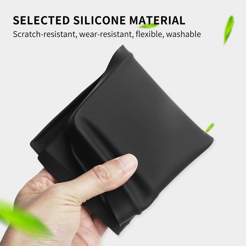 Совместимый с 24-25 Kia EV9 Беспроводная зарядка Противоскользящий Пылезащитный Силиконовый Автомобильный Коврик