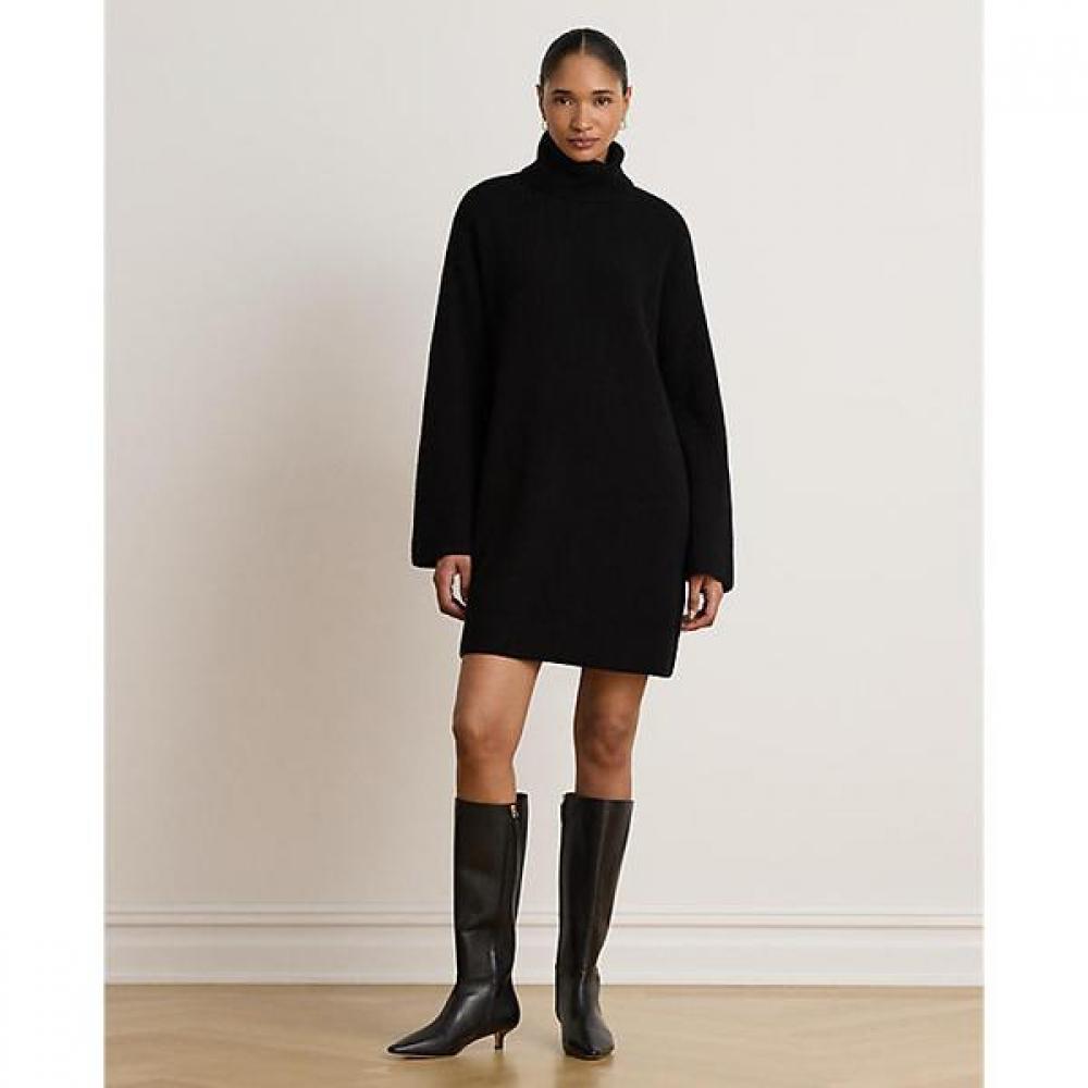 Lauren Ralph Lauren Wool Cashmere Turtleneck Dress Wmlrdrss6820244001
