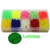 1000Pcs/Box Fishing Bright Assorted Colors Luminous Fishing Round Shaped Bead Soft Bead for Lake