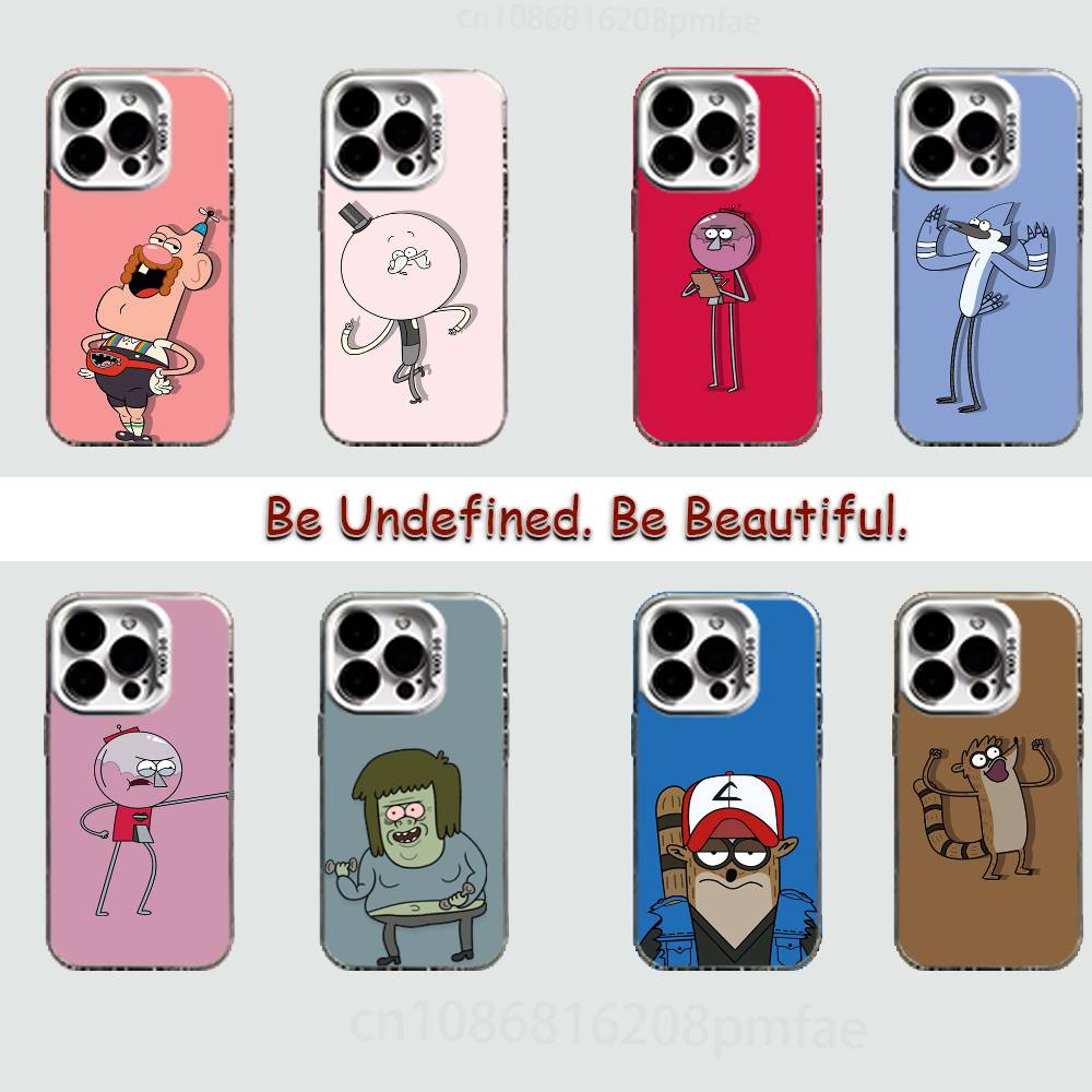 R-RegularS Cute S-Show Hard Phone Case for IPhone 16 15 14 13 12 11 Pro Max Plus16E X XR XS Max shockproof Full Cover