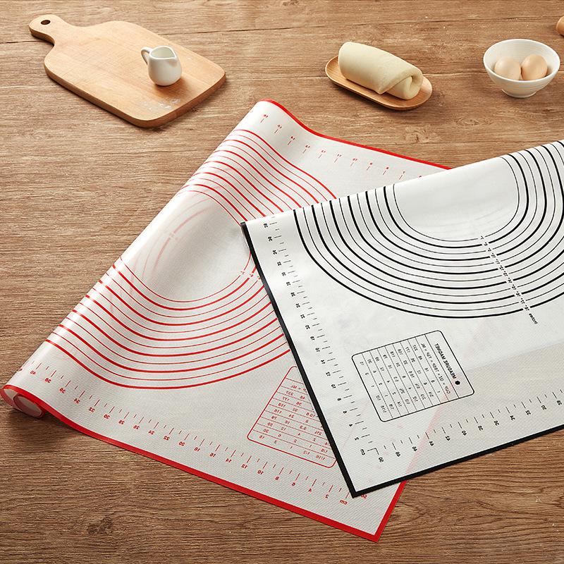 Silicone Fiberglass Rolling Dough Pad Cakes Bakeware Liner Pad Mat Rolling Dough Mat Baking Pastry ToolMakeup