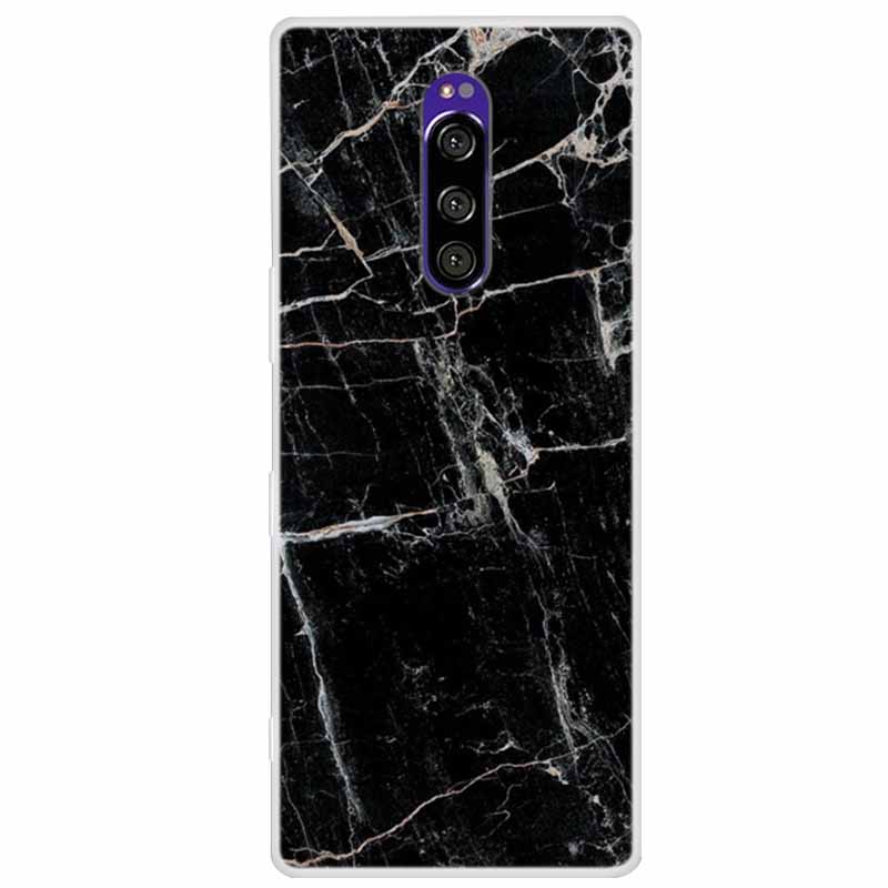 Чехол для Sony Xperia 1 Роскошные Животные Прозрачная Крышка для Sony Xperia1 XZ4 SO-03L SOV40 J8110 J9150 J8170 Корпуса Чехлы для Телефона